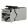 EFB módulo adaptador keystone RJ45 STP Cat.6A 90° zamak 40mm
