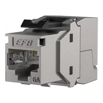 EFB Elektronik módulo keystone RJ45 STP Cat.6A 500MHz Component Certified set de 24