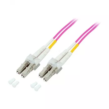 Good Connections cable de parcheo de fibra óptica dúplex OM4 LC/LC multimodo 0,5 m
