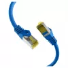 EFB cable de parcheo RJ45 Cat.6A S/FTP LSZH cable sin crimpar Cat.7 azul 0,15m