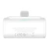 Baseus Compact batería externa 5000mAh 20W USB-C blanca