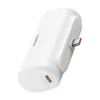 Baseus Compact batería externa 5000mAh 20W USB-C blanca
