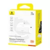 Baseus Compact batería externa 5000mAh 20W USB-C blanca