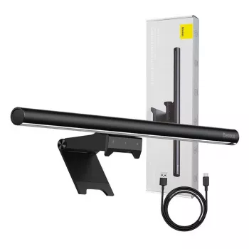 Baseus i-Wok 2 lámpara para monitor con panel táctil (negro)
