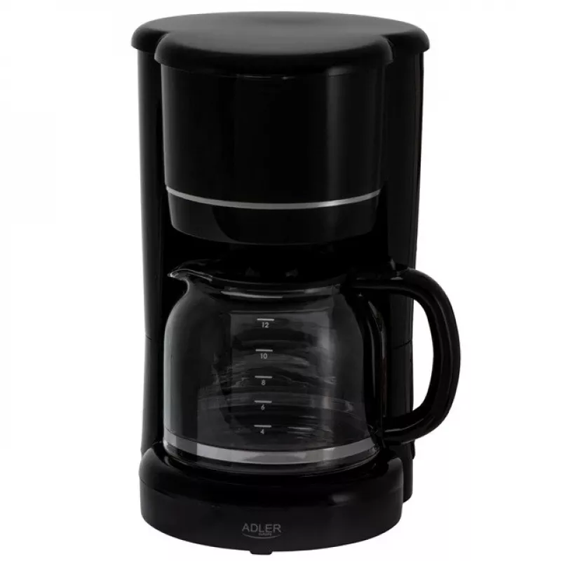 Adler AD 4383 cafetera 1,5 L, negro