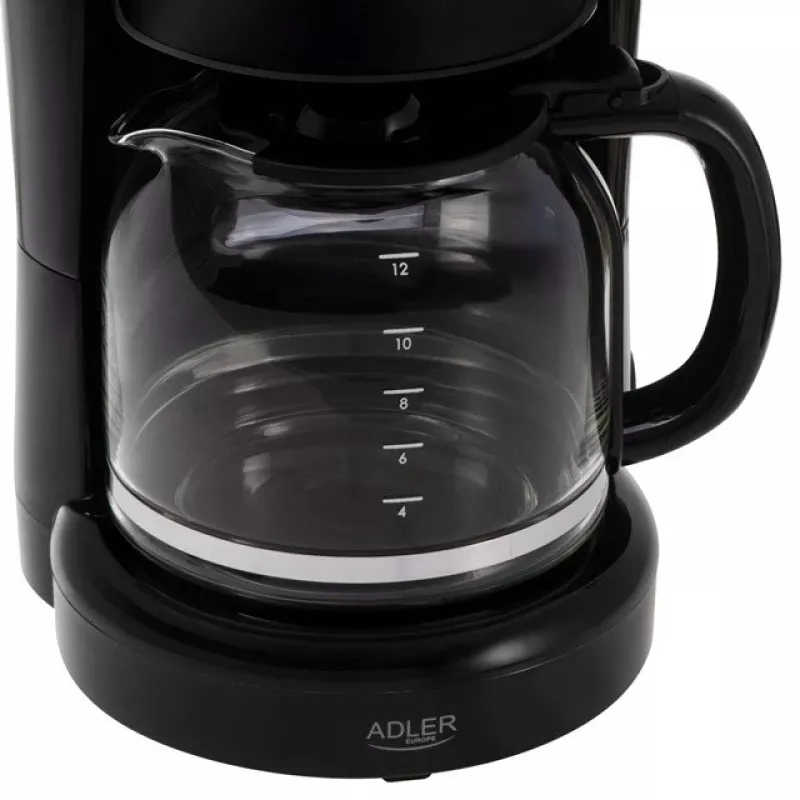 Adler AD 4383 cafetera 1,5 L, negro