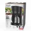 Adler AD 4383 cafetera 1,5 L, negro