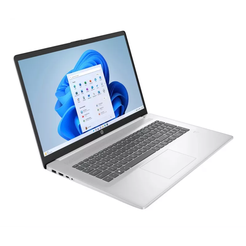 HP 17-cp3003nw portátil - AMD Ryzen 7 7730U, 17,3 inch FHD, 16GB DDR4, 512GB SSD, Windows 11 Home, Natural Silver, 2 años de garantía