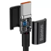 Baseus Superior cable USB-C a USB-C 1m negro 100W carga rápida y sincronización de datos
