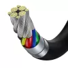 Baseus Superior cable USB-C a USB-C 1m negro 100W carga rápida y sincronización de datos