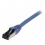 Cable de red RJ45 Synergy21, CAT8.1 2000MHz, 0,15 m, azul, S-STP (S/FTP), TPE/LSZH (SuperFlex), AWG26