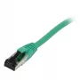 Cable de red RJ45 Synergy21, CAT8.1 2000MHz, 0,15 m, verde, S-STP (S/FTP), TPE/LSZH (SuperFlex), AWG26