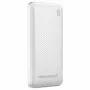 Batería externa RealPower PB-10000 SSB 10000 mAh batería de estado sólido blanca