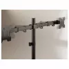 Soporte de escritorio Equip para doble monitor 17-32 pulgadas 360° articulado 10 kg negro