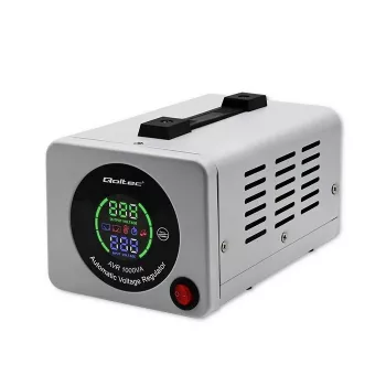 Estabilizador automático de tensión Qoltec 50723 AVR 1000VA