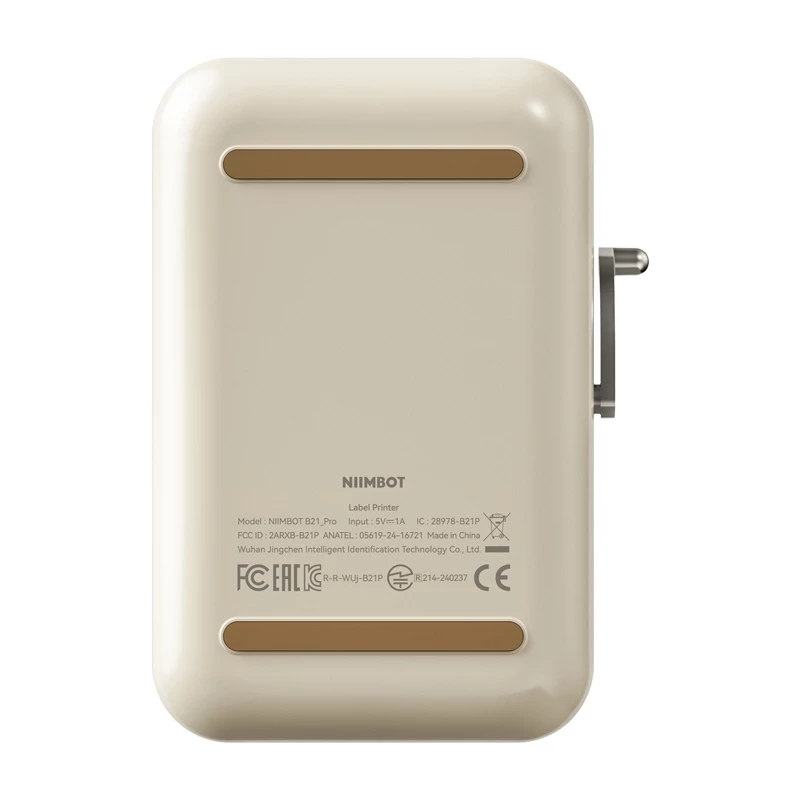 Impresora de etiquetas portátil NIIMBOT B21 Pro (crema)