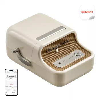 Impresora de etiquetas portátil NIIMBOT B21 Pro (crema)
