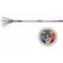 Cable de alarma BITNER YTDY 6x0.5 - 100M, blanco, 100 m