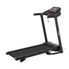 Cinta de correr eléctrica plegable REBEL ACTIVE RBA-1001 con pantalla LCD, 12 programas, 12 km/h, plata/negro