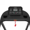 Cinta de correr eléctrica plegable REBEL ACTIVE RBA-1001 con pantalla LCD, 12 programas, 12 km/h, plata/negro