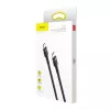 Cable Baseus Cafule USB-C a USB-C PD 2.0 QC 3.0 60W 1 m (negro/gris)