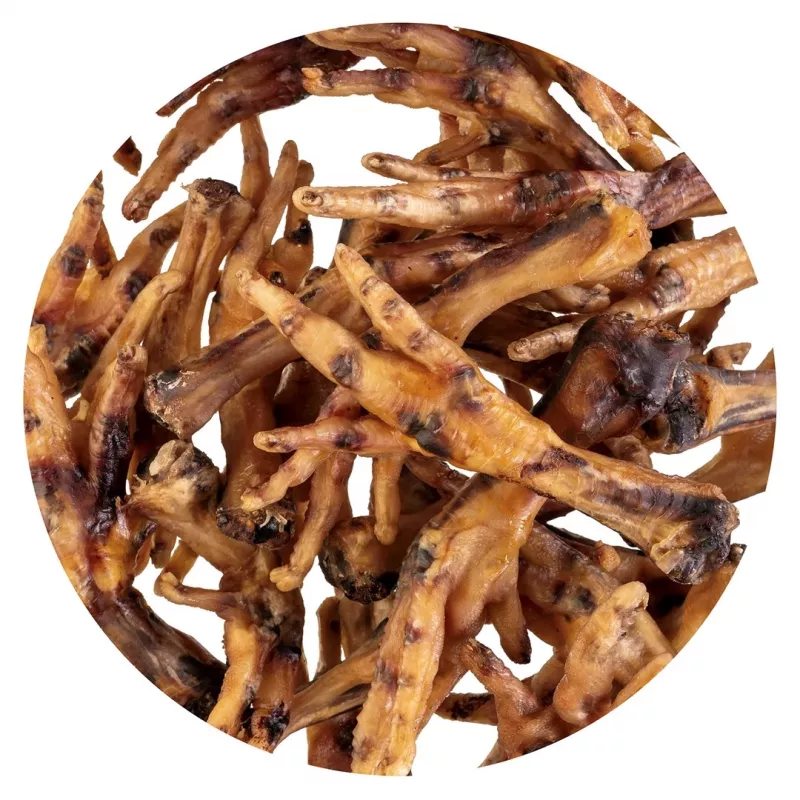 PETITTO Patas de Pollo Deshidratadas Premio para Perros 1kg
