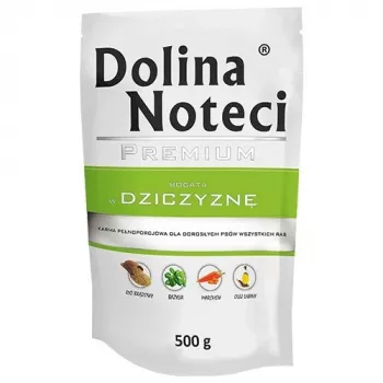 Dolina Noteci Premium Ciervo Comida húmeda para perros 500g