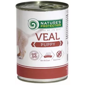 NATURE'S PROTECTION Puppy Ternera Comida húmeda para cachorros 400 g