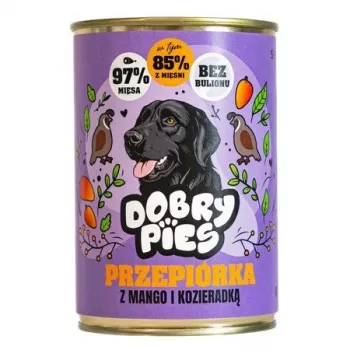 DOBRY PIES Ternera con Topinambur y Romero Comida húmeda para perros 400g