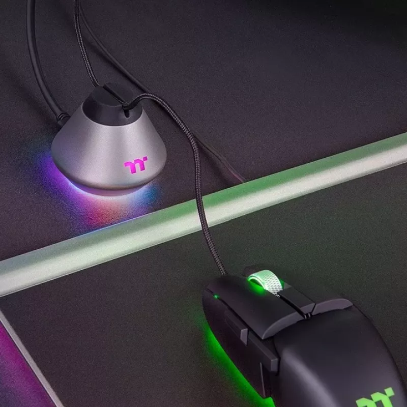 Thermaltake ARGENT MB1 RGB sujetacables para ratón gaming