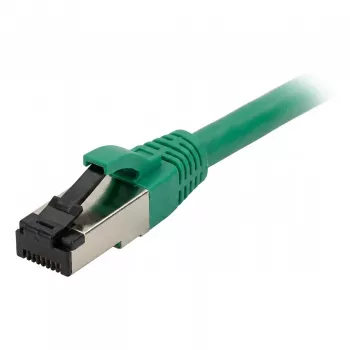 Synergy21 Cable de red RJ45, CAT8.1 2000MHz, 2m, Verde, S/FTP, TPE/LSZH SuperFlex, AWG26