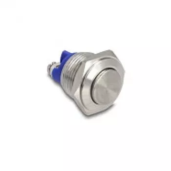 Delock Pulsador 16 mm 2 x conexión por tornillo Momentáneo High