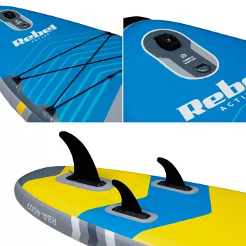 REBEL ACTIVE RBA-4507 Tabla de SUP inflable - Azul