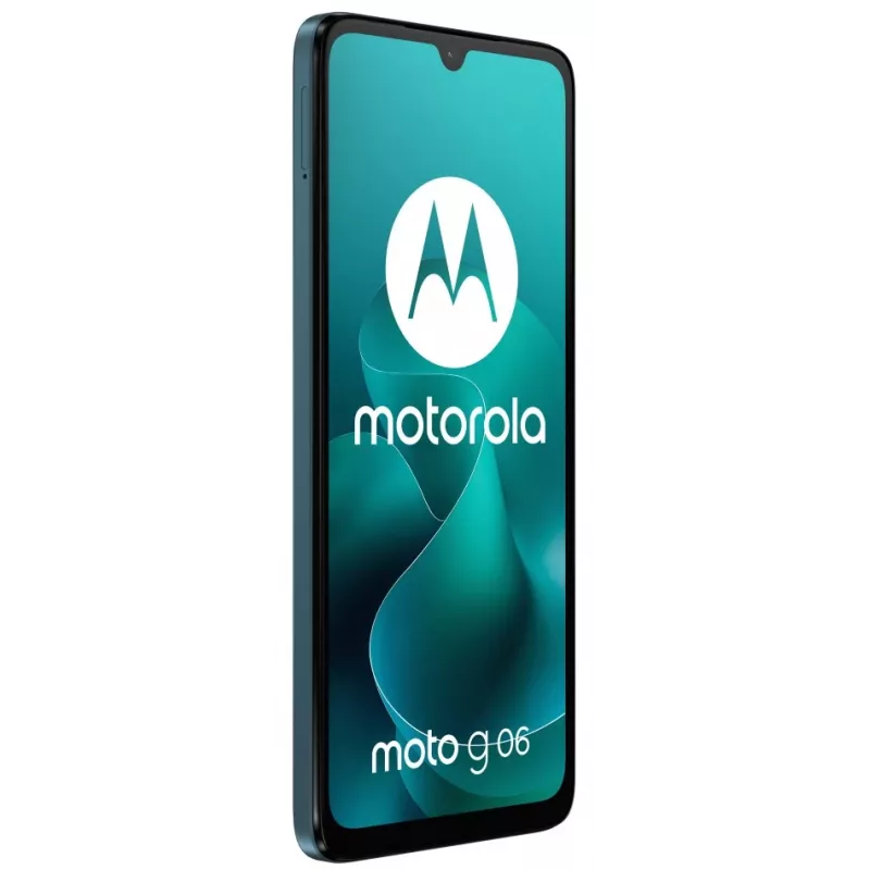 Motorola G06 Tapestry 4/64GB smartphone, pantalla de 6,88 pulgadas, cámara 50MP, Dual SIM, 4G LTE, Tapestry Blue