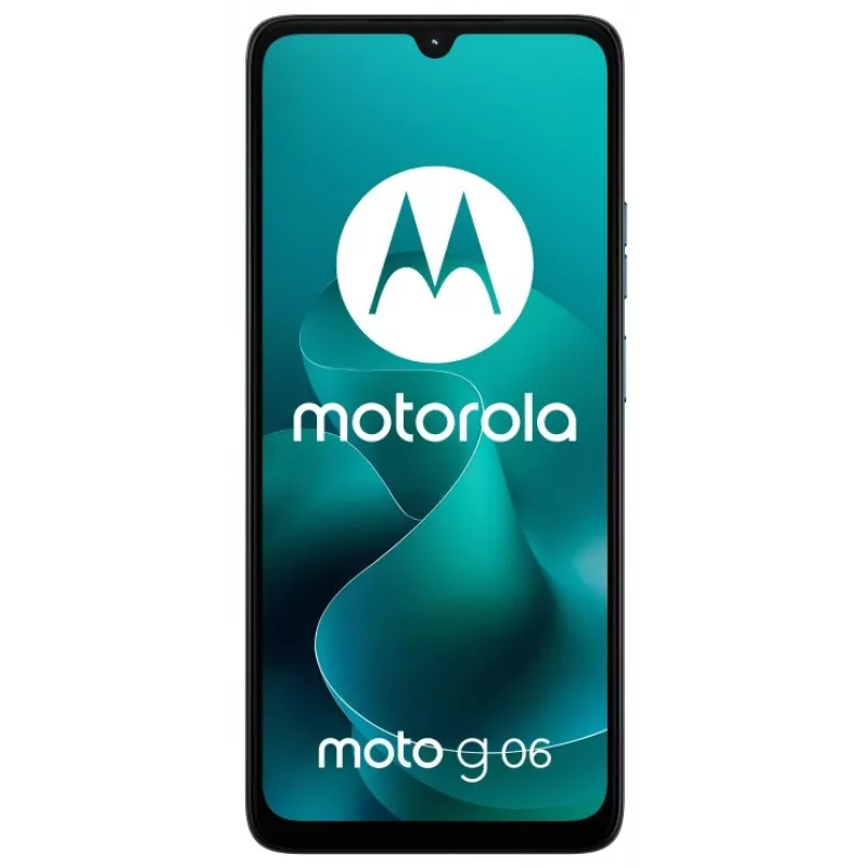 Motorola G06 Tapestry 4/64GB smartphone, pantalla de 6,88 pulgadas, cámara 50MP, Dual SIM, 4G LTE, Tapestry Blue