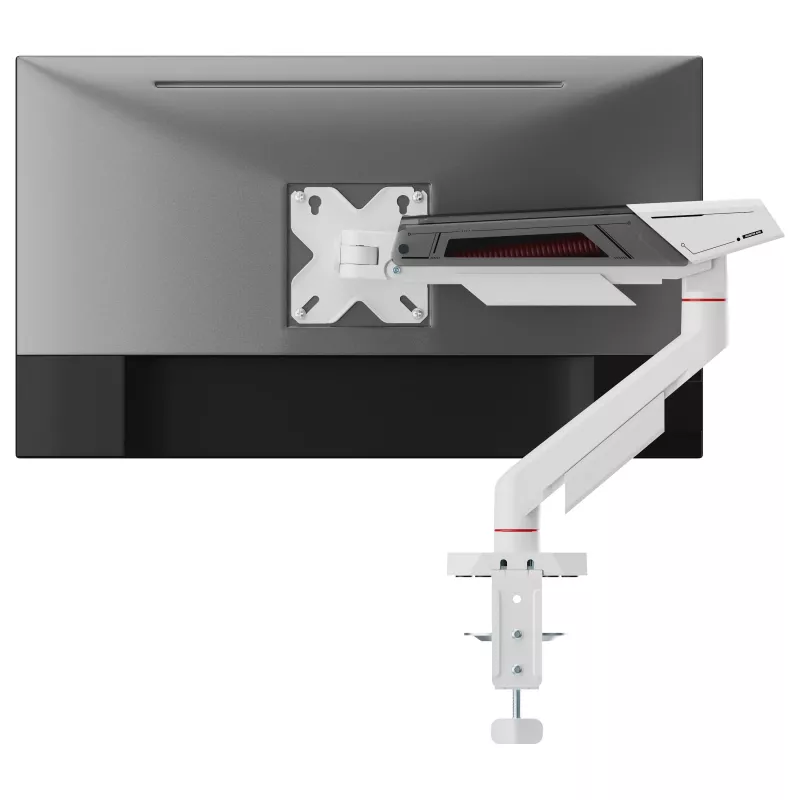 Equip Soporte de mesa para pantallas de 17-40 pulgadas, giro 360°, 12 kg, Negro/Blanco