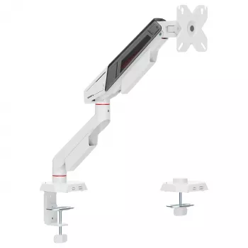 Equip Soporte de mesa para pantallas de 17-40 pulgadas, giro 360°, 12 kg, Negro/Blanco