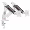 Equip Soporte de mesa doble para monitor 17-35 pulgadas 180° Gaming 12kg Negro/Blanco