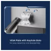 Equip Soporte de mesa doble para monitor 17-35 pulgadas 180° Gaming 12kg Negro/Blanco