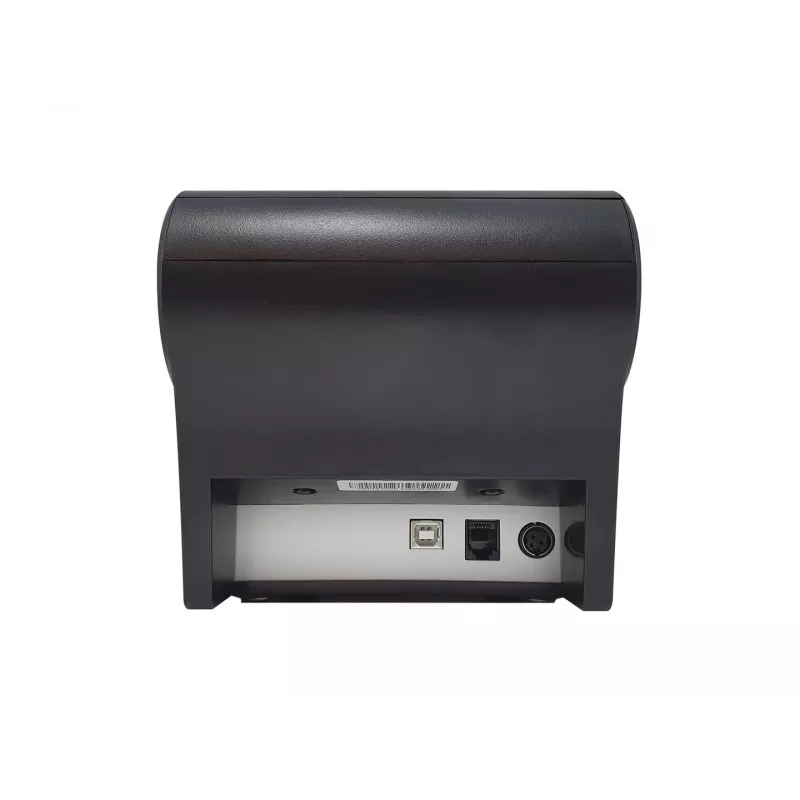 Equip impresora térmica 58/80mm para tickets POS con cortador automático, USB/Bluetooth/WiFi/conexión de cajón portamonedas, negro