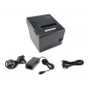 Equip impresora térmica 58/80mm para tickets POS con cortador automático, USB/Bluetooth/WiFi/conexión de cajón portamonedas, negro