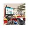 Equip impresora térmica 58/80mm para tickets POS con cortador automático, USB/Bluetooth/WiFi/conexión de cajón portamonedas, negro