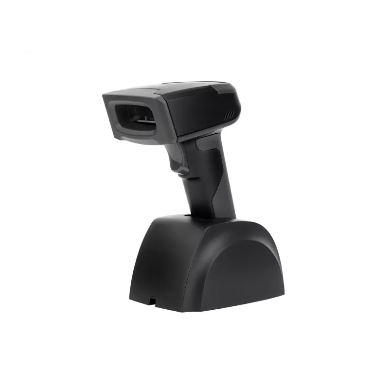 Lector de códigos de barras 2D Equip láser inalámbrico/2,4GHz+BT+USB gris