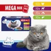 PREVITAL Mega Box ternera, salmón, hígado, pollo - comida húmeda para gatos - 40x100g