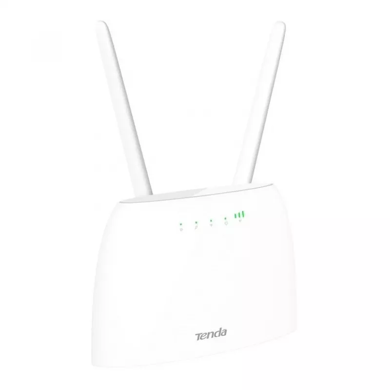 Router inalámbrico Tenda N300 Fast Ethernet banda única (2,4 GHz) 4G blanco