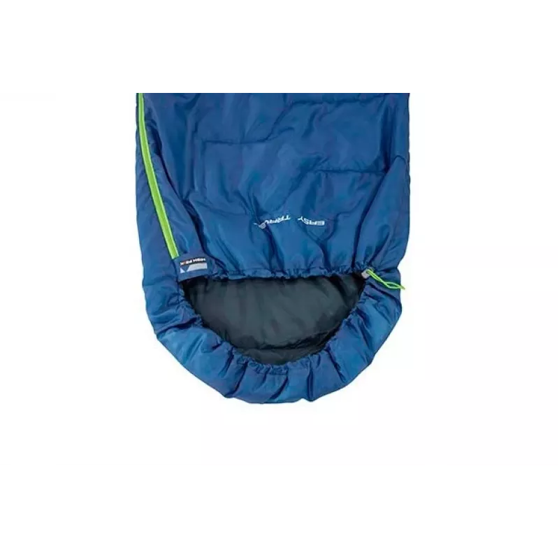 Saco de dormir semirrectangular High Peak Easy Travel azul 20090