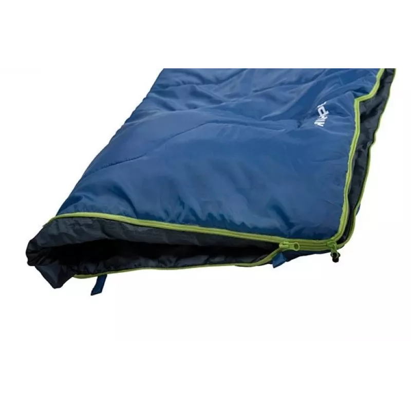 Saco de dormir semirrectangular High Peak Easy Travel azul 20090