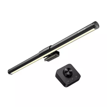 Barra de luz para monitor BlitzWolf BW-CML5 con mando a distancia inalámbrico, retroiluminación RGB, 2700K-6500K, USB-C, antirreflejo