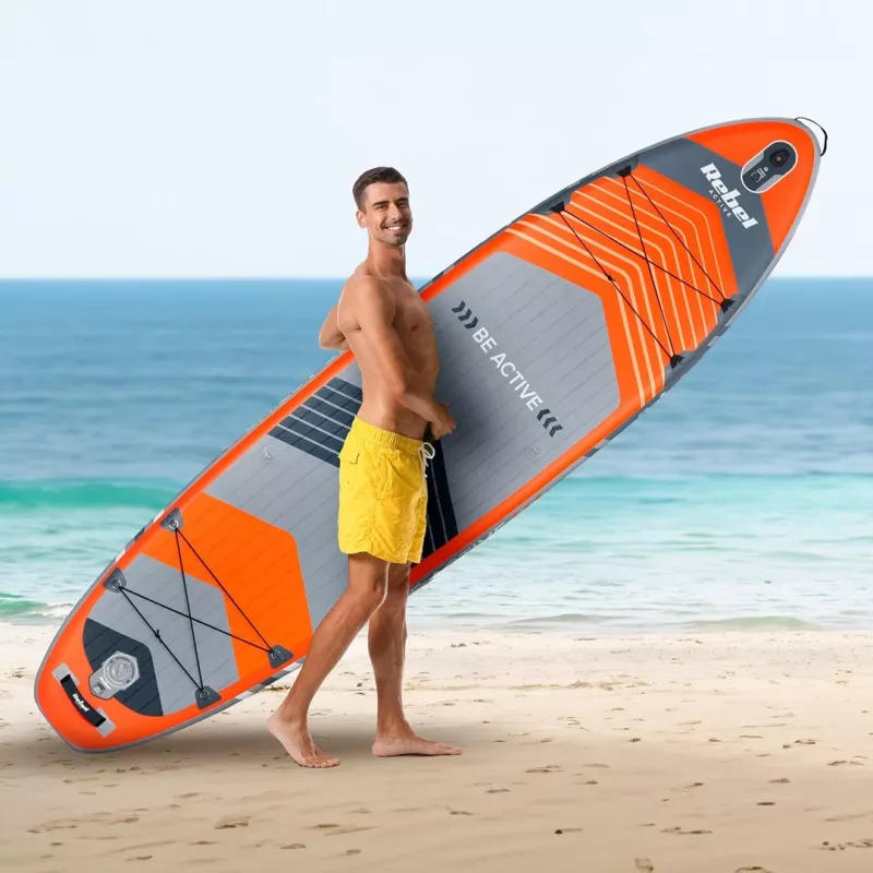Tabla de SUP hinchable REBEL Active RBA-4507 - naranja 320 cm