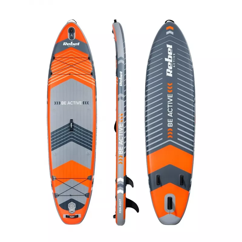 Tabla de SUP hinchable REBEL Active RBA-4507 - naranja 320 cm